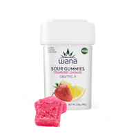 Product Sour Strawberry Lemonade | 1:1 THC/CBD Gummies 20pk