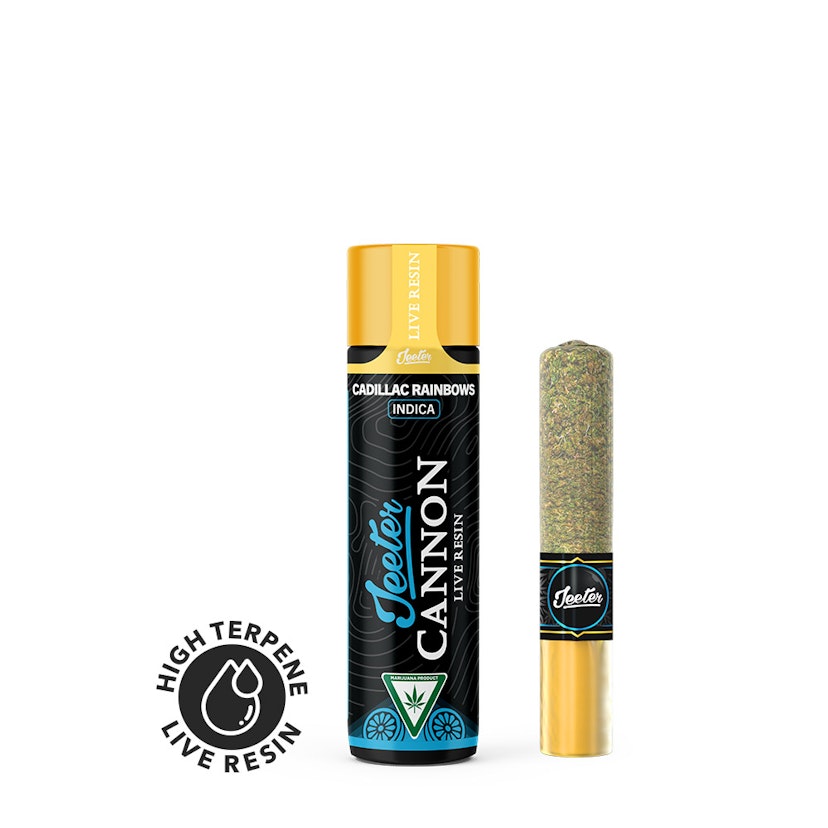 Cadillac Rainbows Live Resin Cannon | 1.3g