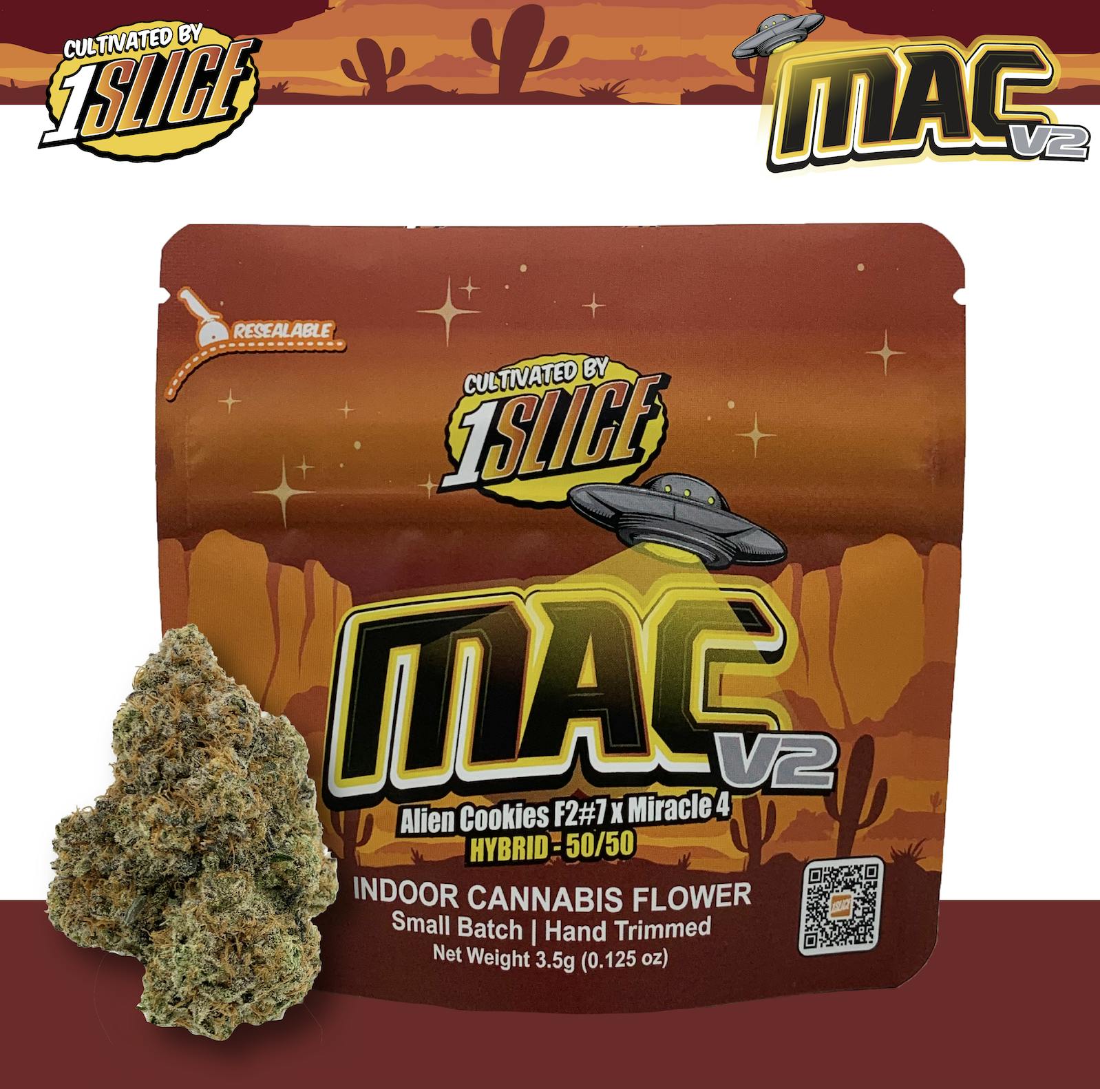 1Slice | 3.5g Flower | Mac V2