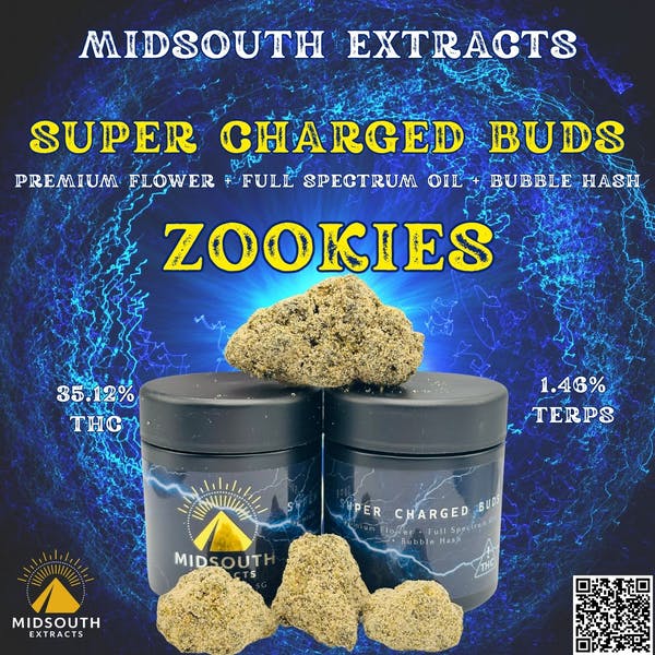 MidSouth Extracts Zookies | Infused Flower - Star Buds Cannabis