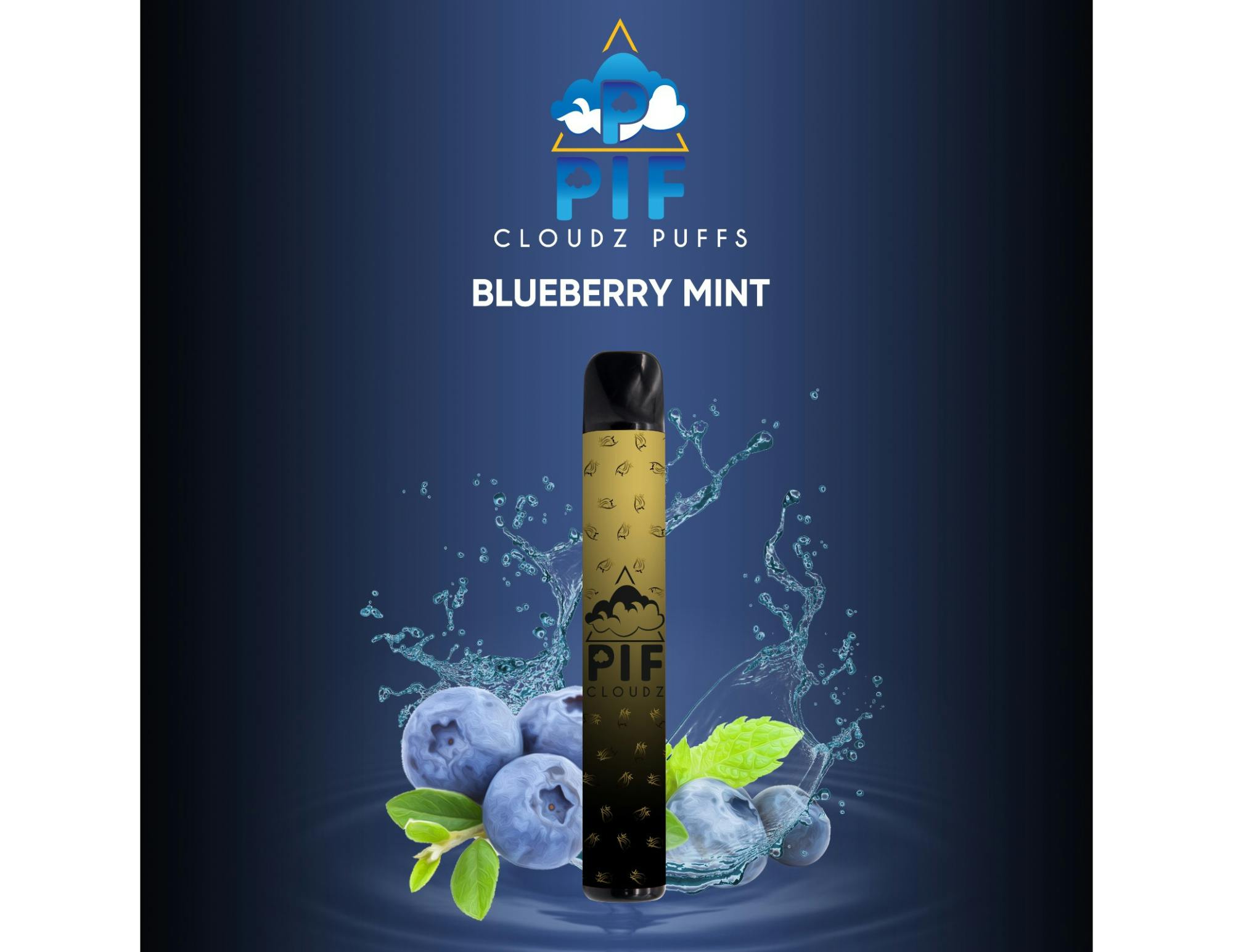 PIF Cloudz Puffs- Blueberry Ice by PIF Cloudz Puffs