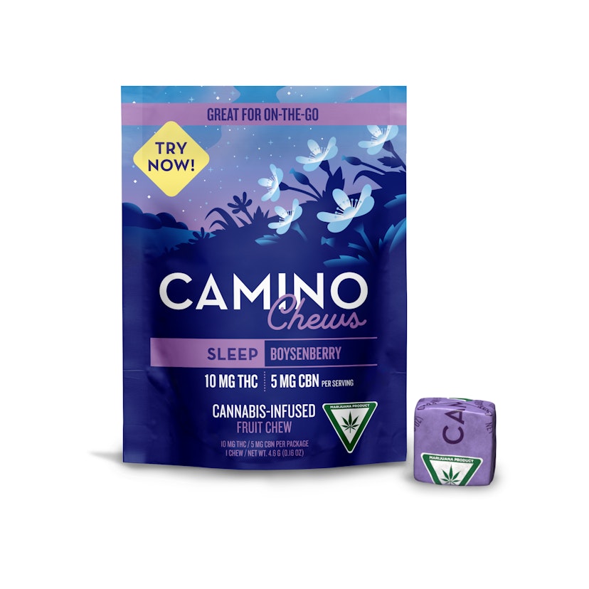 Camino Chews - Boysenberry 10:5 200mg Gummies