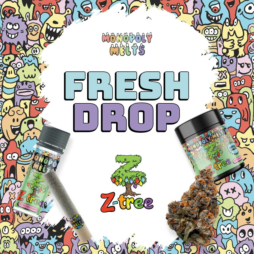 Monopoly Melts - 1.5g Hand Rolled Preroll - Z Tree