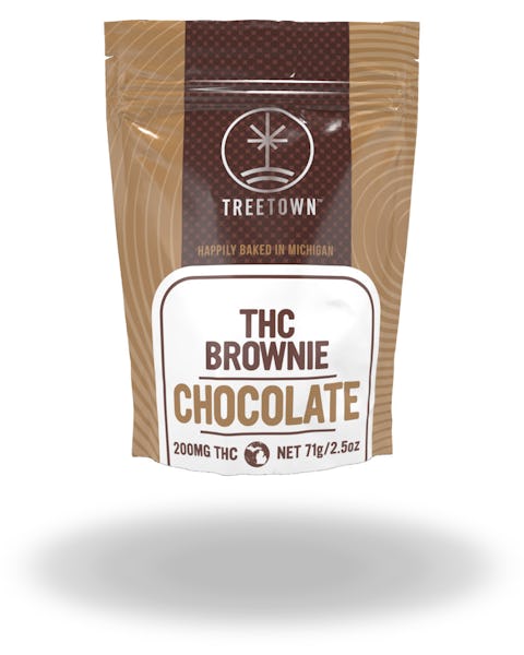Product: TreeTown | Chocolate Brownie Square | 200mg