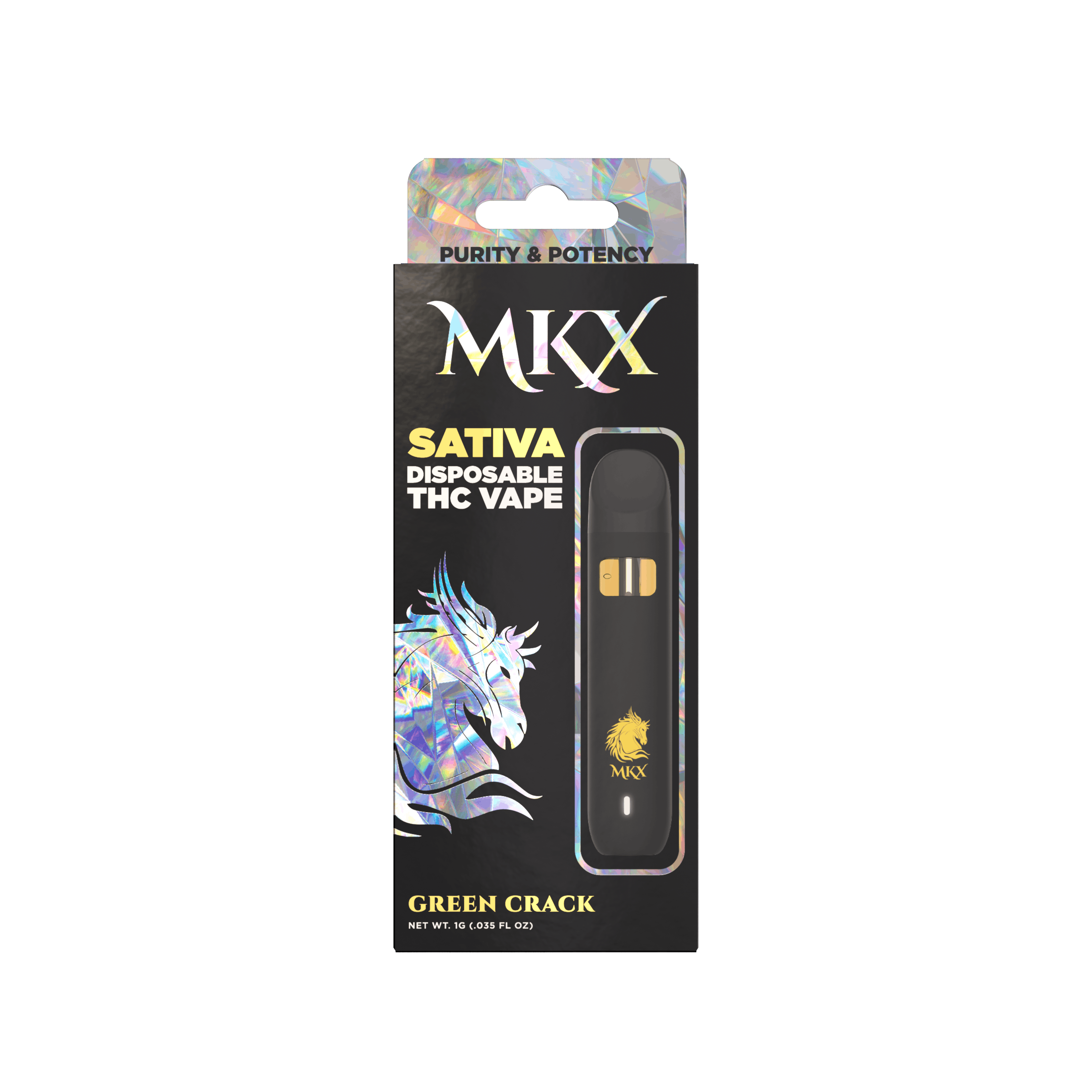 Product: 1g MKX Disposable - Green Crack Disposable - Sativa