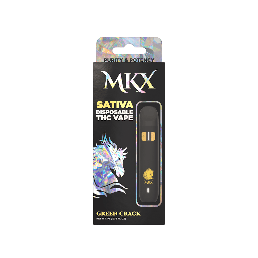 1g MKX Disposable - Green Crack Disposable - Sativa