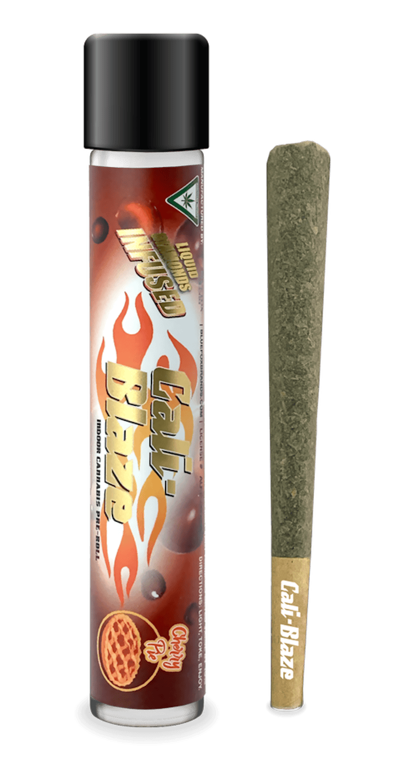 Cali Blaze 1.2g Infused Preroll Cherry Pie