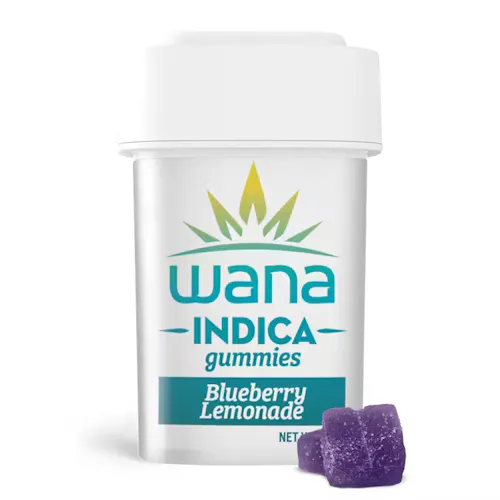 Wana Blueberry Lemonade Gummies 200mg Rec-active