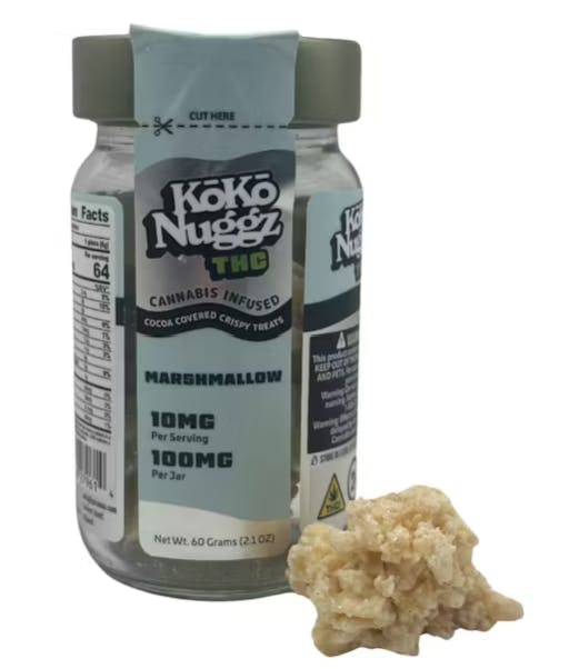 Edibles | Koko Nuggz | Crispy Treats | Marshmallow | 100mg