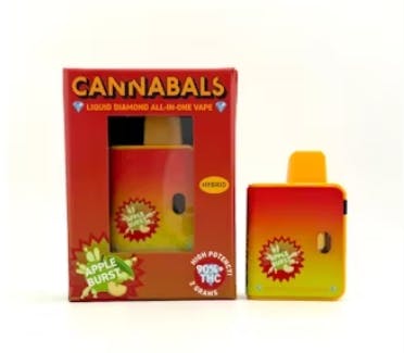 Cannabals | Apple Burst | Liquid Diamond AIO | 2g