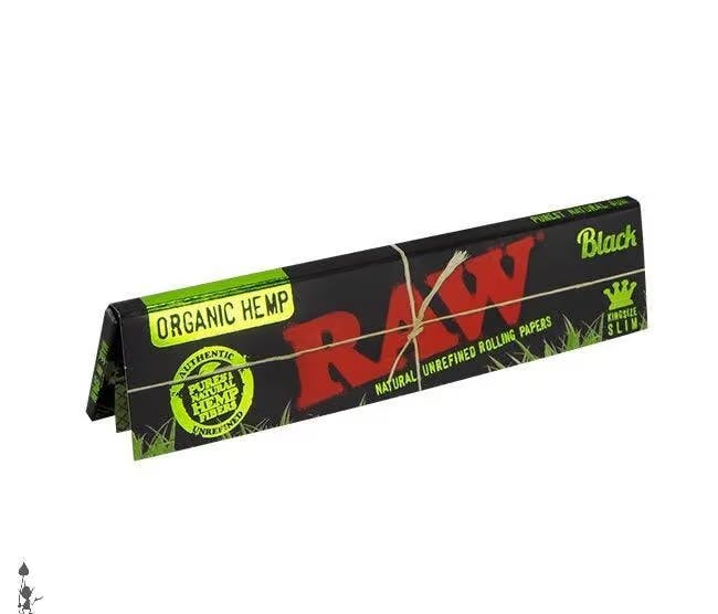 Raw | Black |  King Size Slim Rolling Papers | 32 sheets