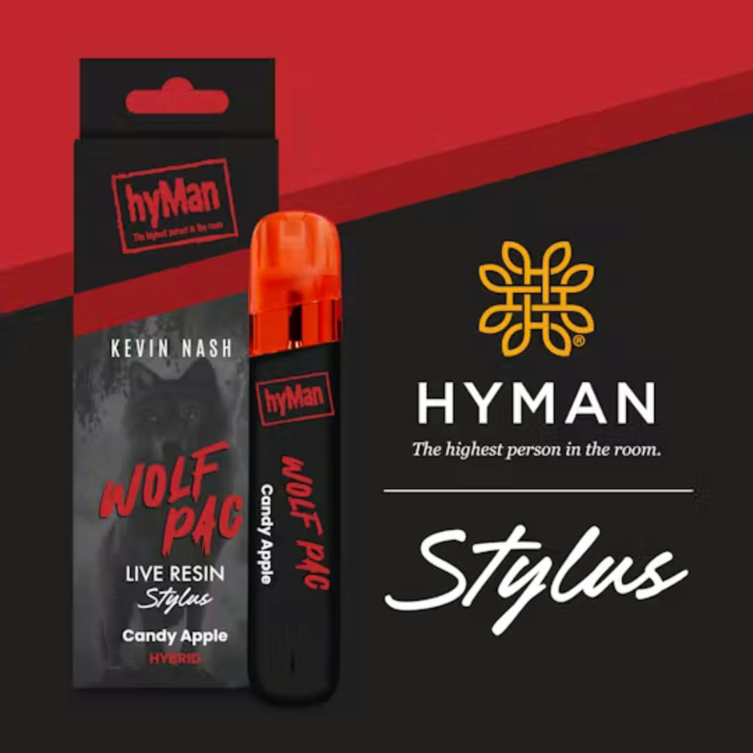 Hyman x Kevin Nash - 1g Live Resin Stylus Disposable - Wolf Pac