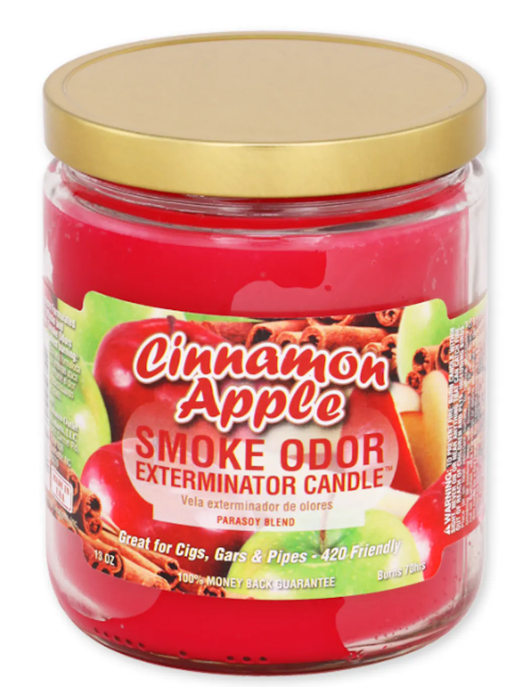 Product Smoke Odor Eliminating Candle 13oz CINNAMON APPLE