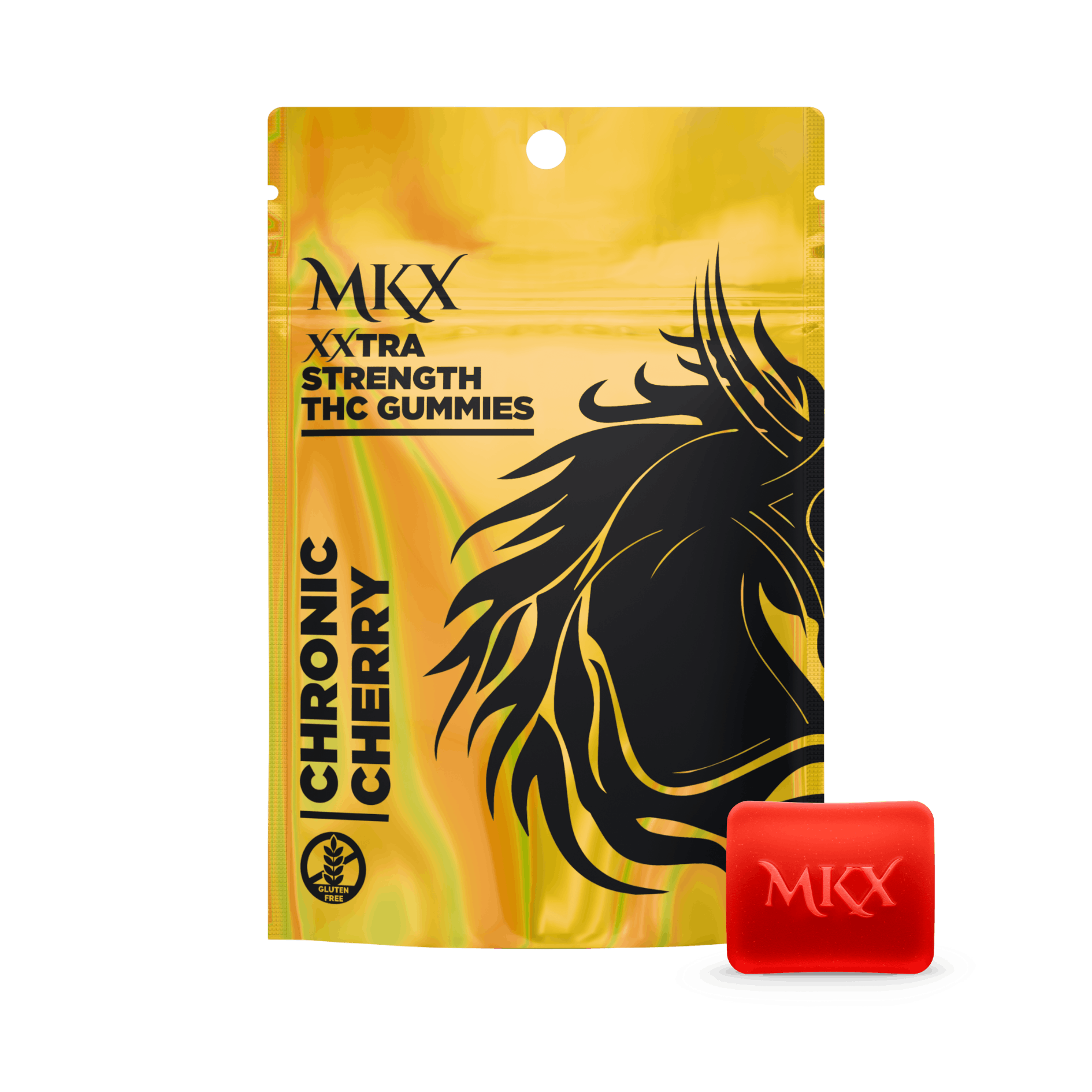 Product: MKX Gummies 200mg - CHRONIC CHERRY