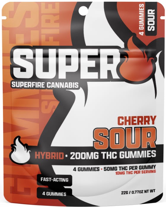 Product: Superfire | Gummies - Sour Cherry - 200mg