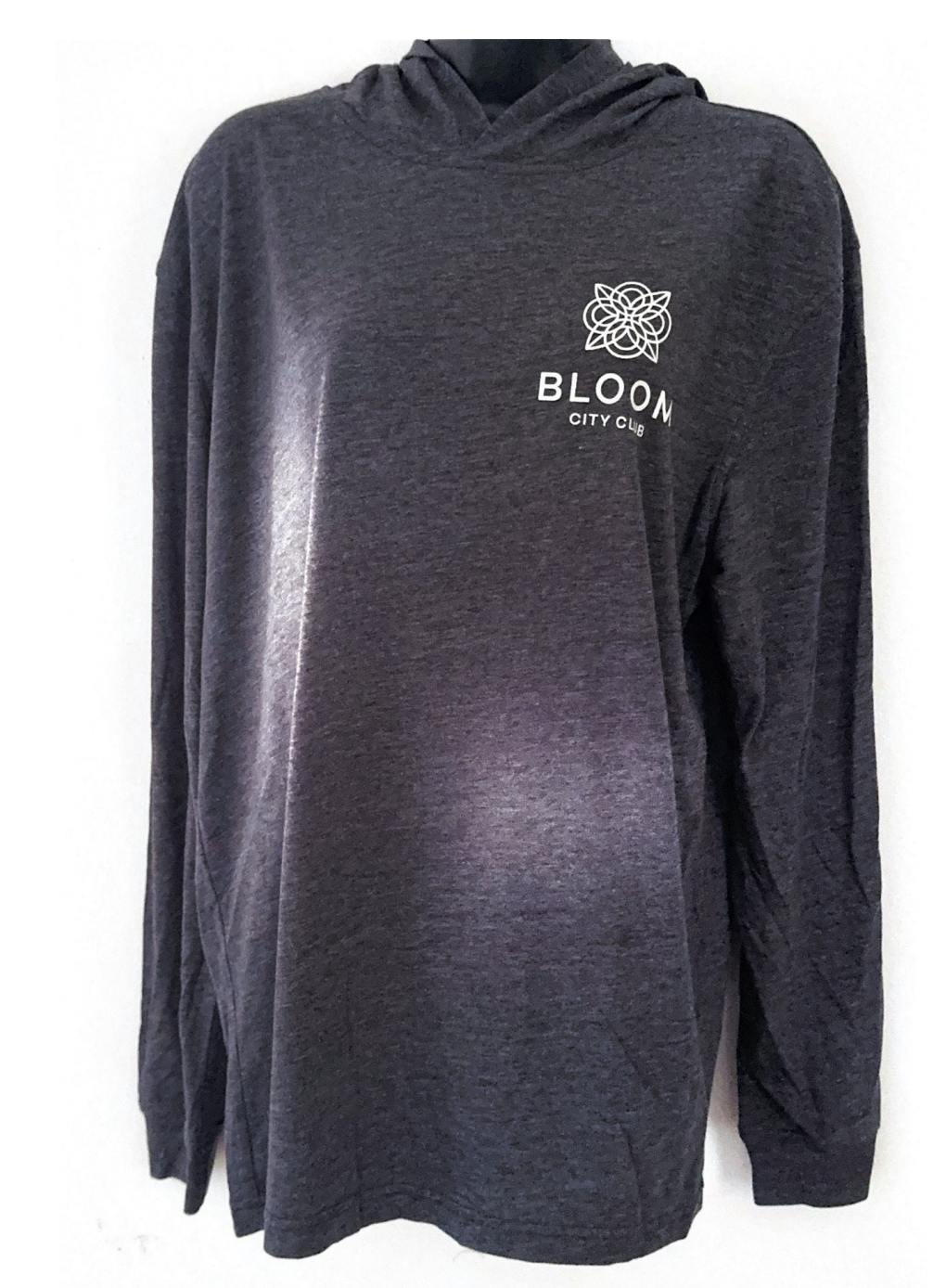 Apparel | Goddess T-Shirt Hoodie | Heather Gray | 2XL | Bloom Brand