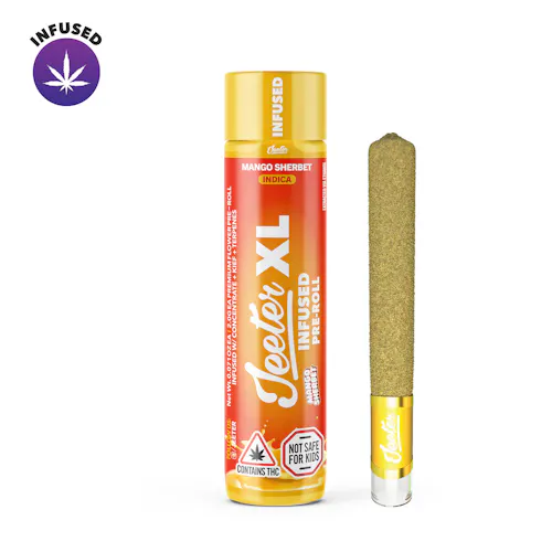 Mango Sherbet Jeeter XL Infused Pre-Roll | 2g-active