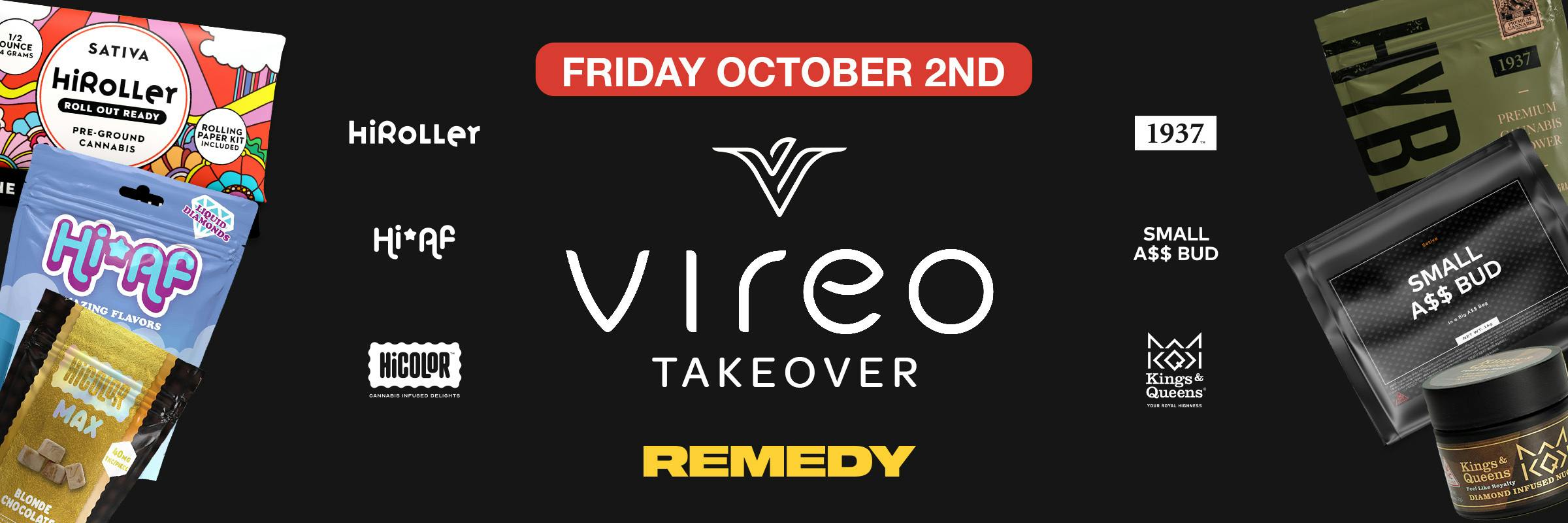 Vireo takeover at Remedy Baltimore
