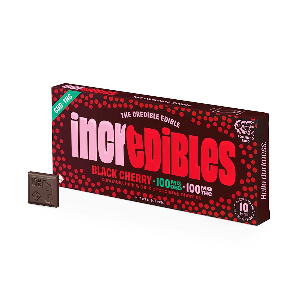 Incredibles Black Cherry - EDIBLES cannabis product, .1g
