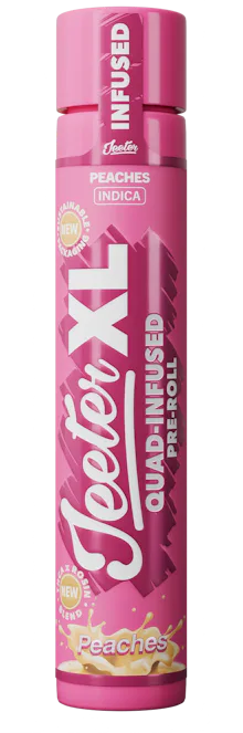 Jeeter - 2g Quad Infused Preroll - Peaches