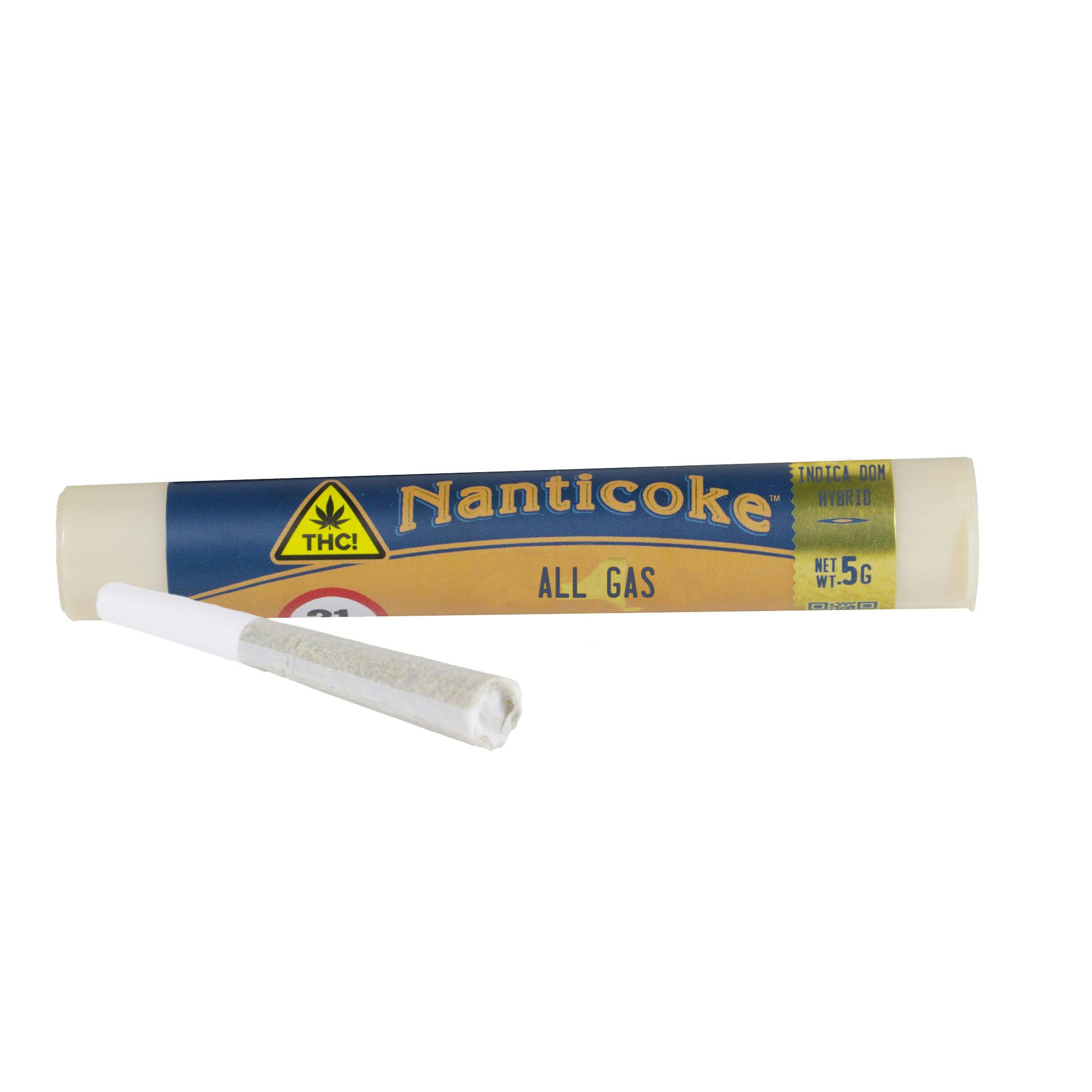 Pre-Roll | Nanticoke | All Gas | 0.5g