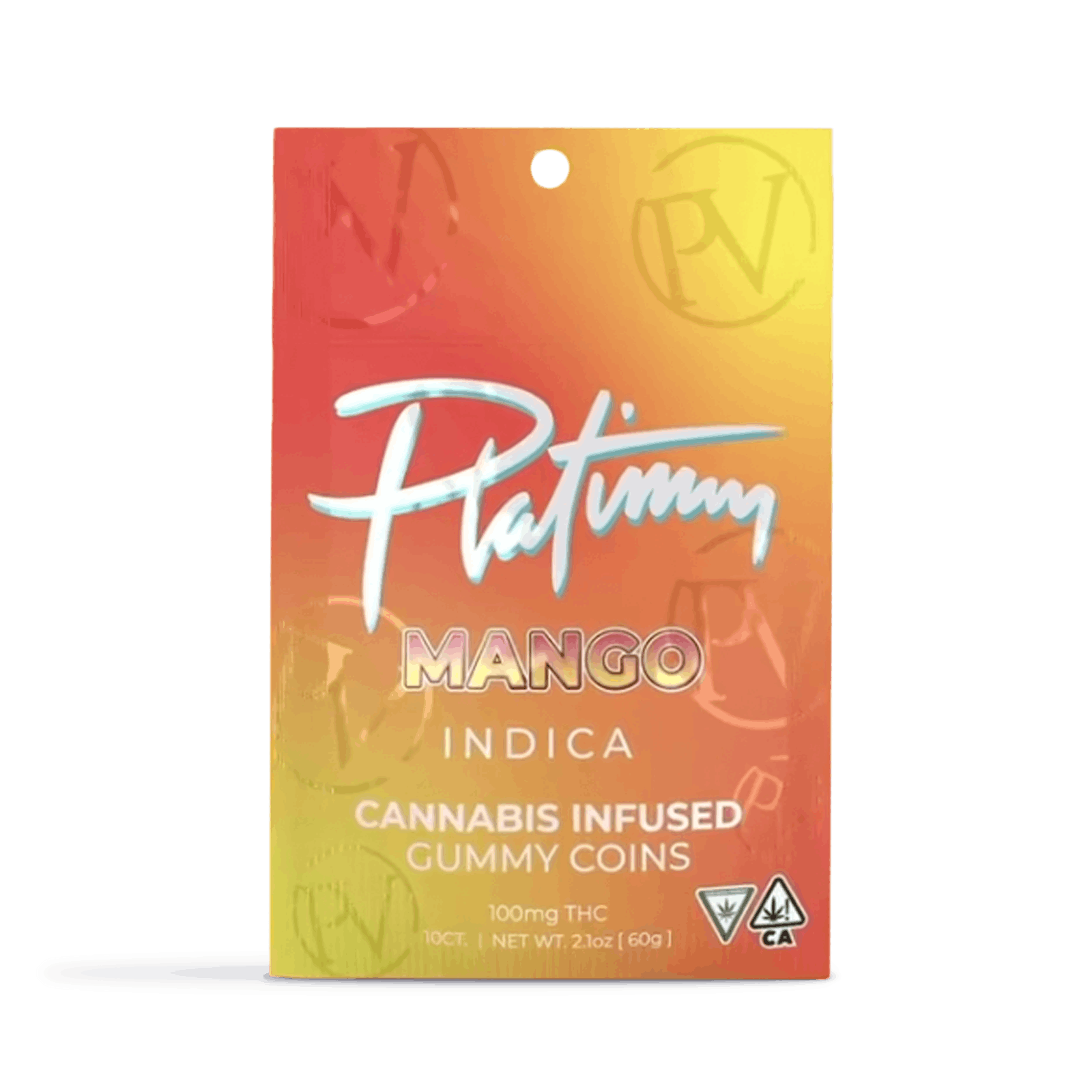 Mango Indica Gummy Coins 10-pack