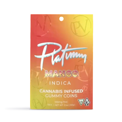 Mango Indica Gummy Coins 10-pack