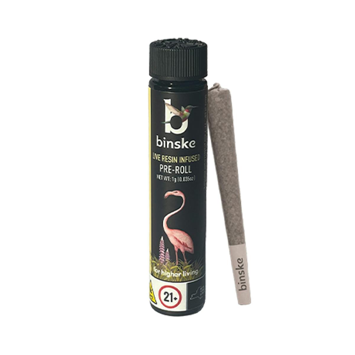 Photo of Binske | Double Baked Pre-roll | 1g 1pk Infused