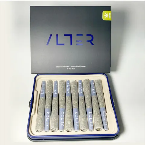 Alter Amnesia Lemon Haze Preroll 10 pk 0.5g Sativa by ALTER, available at Purple Buds Dispensary in Jackson Heights, Queens