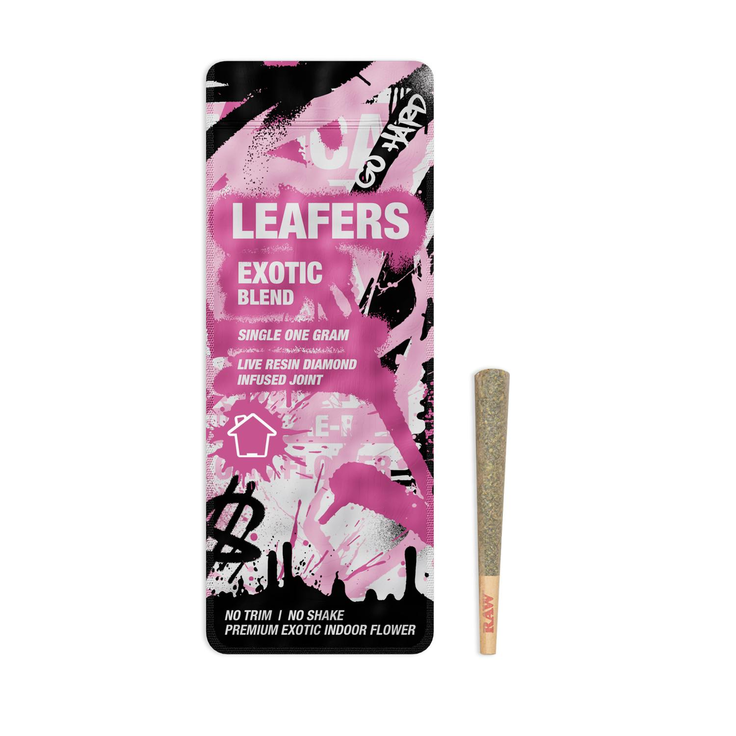 Leafers 1g Infused Pre-Roll - Exotic