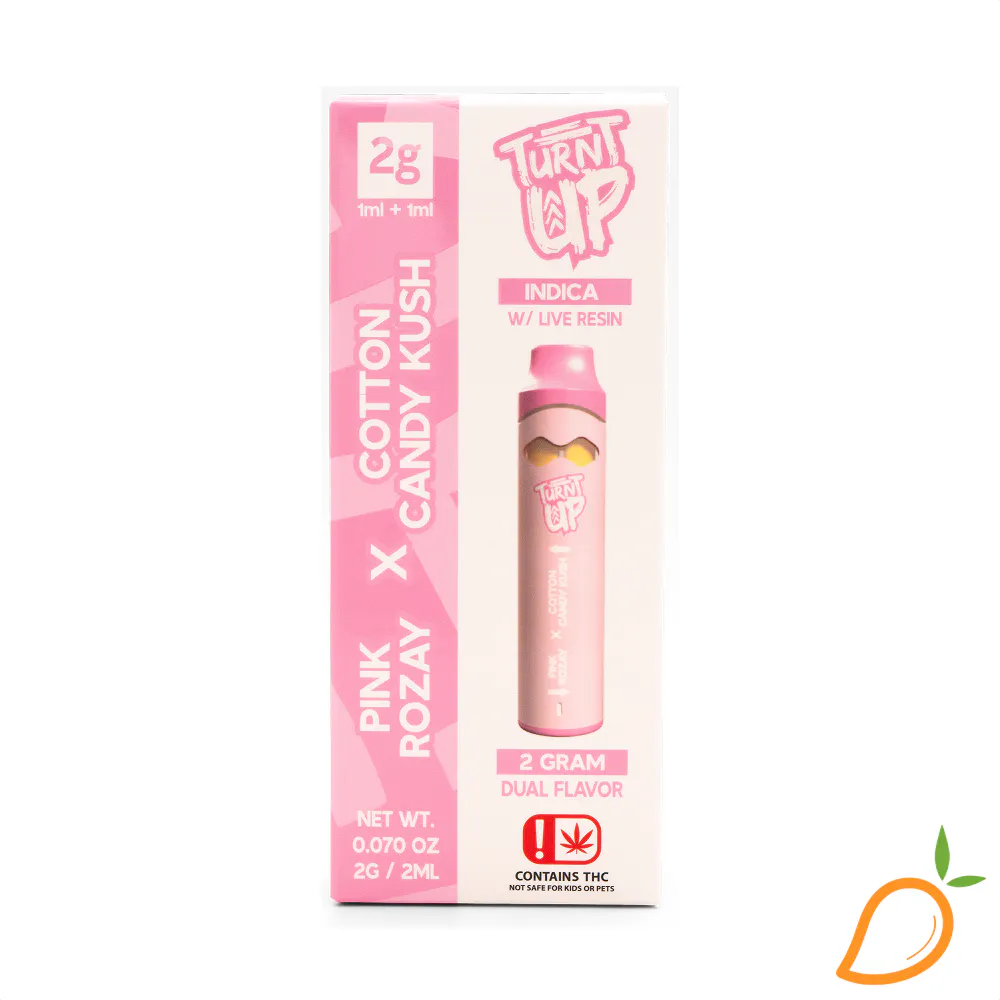 2g Pink Rozay x Cotton Candy Kush Dual Flavor Disposable Vape