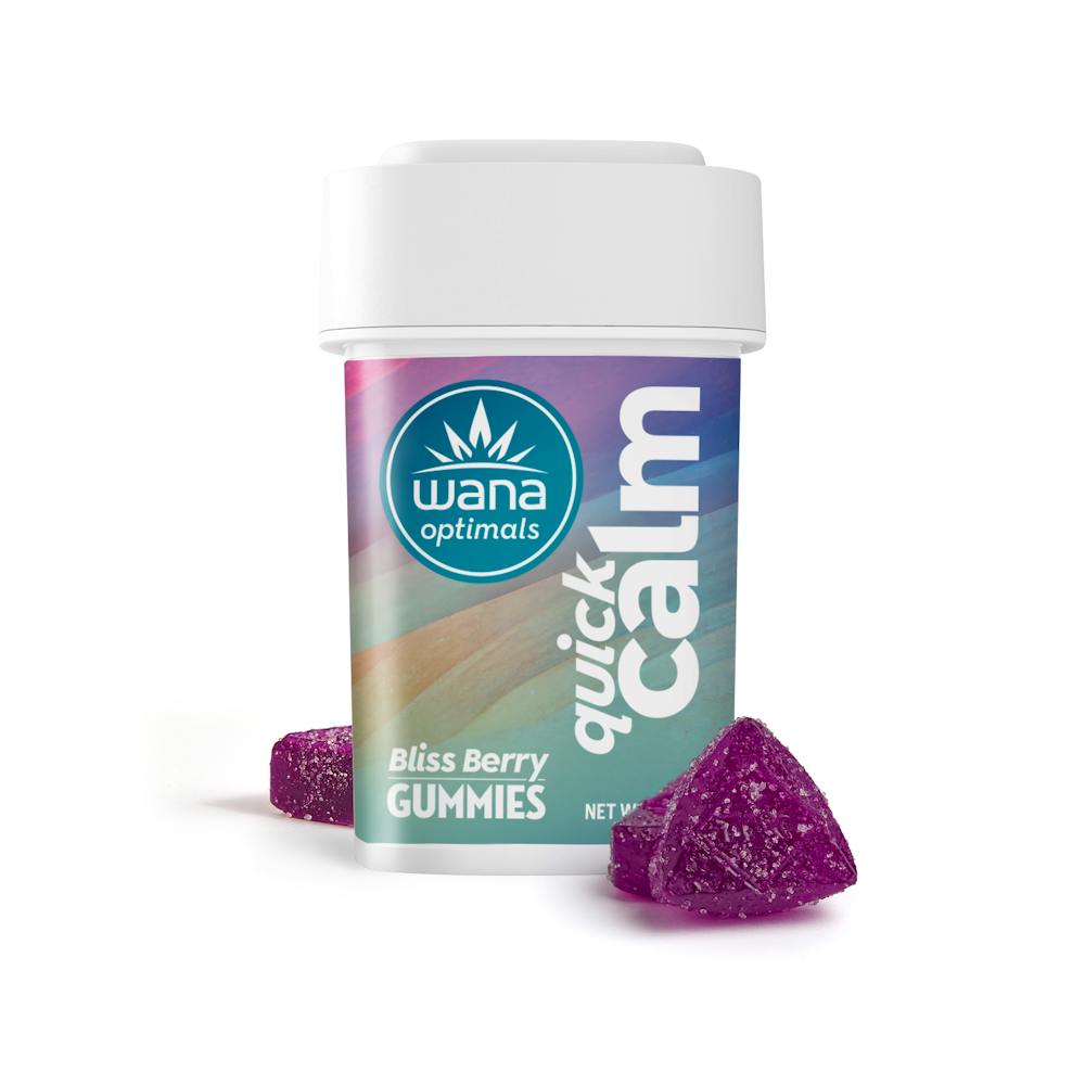 Product Bliss Berry Quick Calm | 10:10:1 CBD:CBG:THC  Fast acting Gummies 20pk