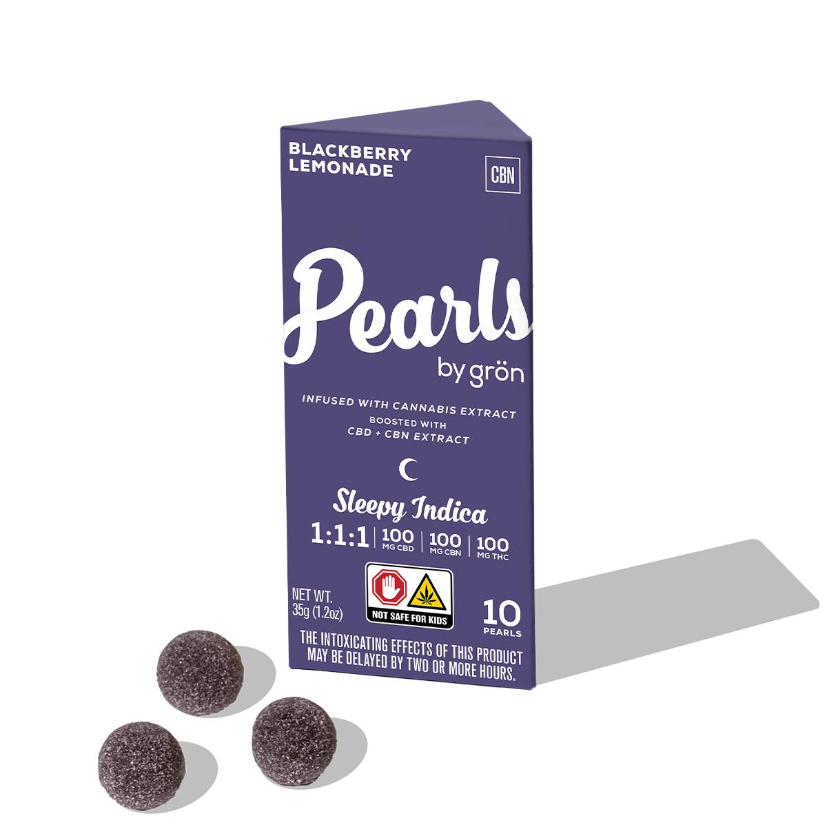 Grön Edibles Pearls - Blackberry Lemonade