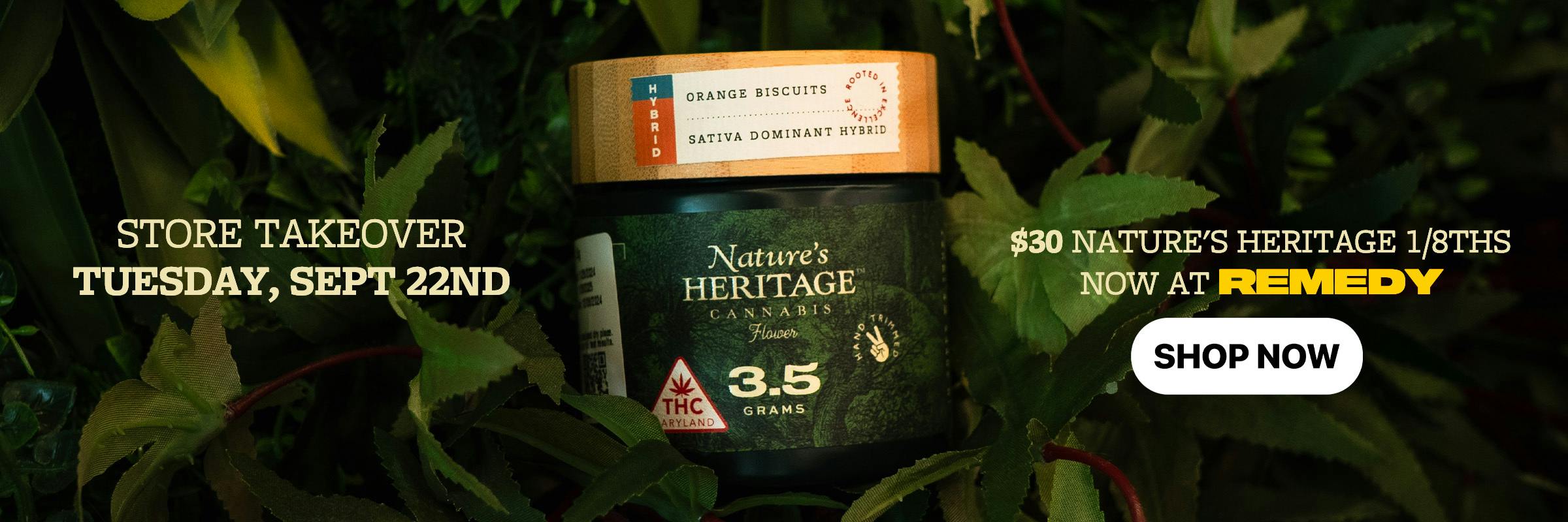 Nature's Heritage Takeover at Remedy Baltimore