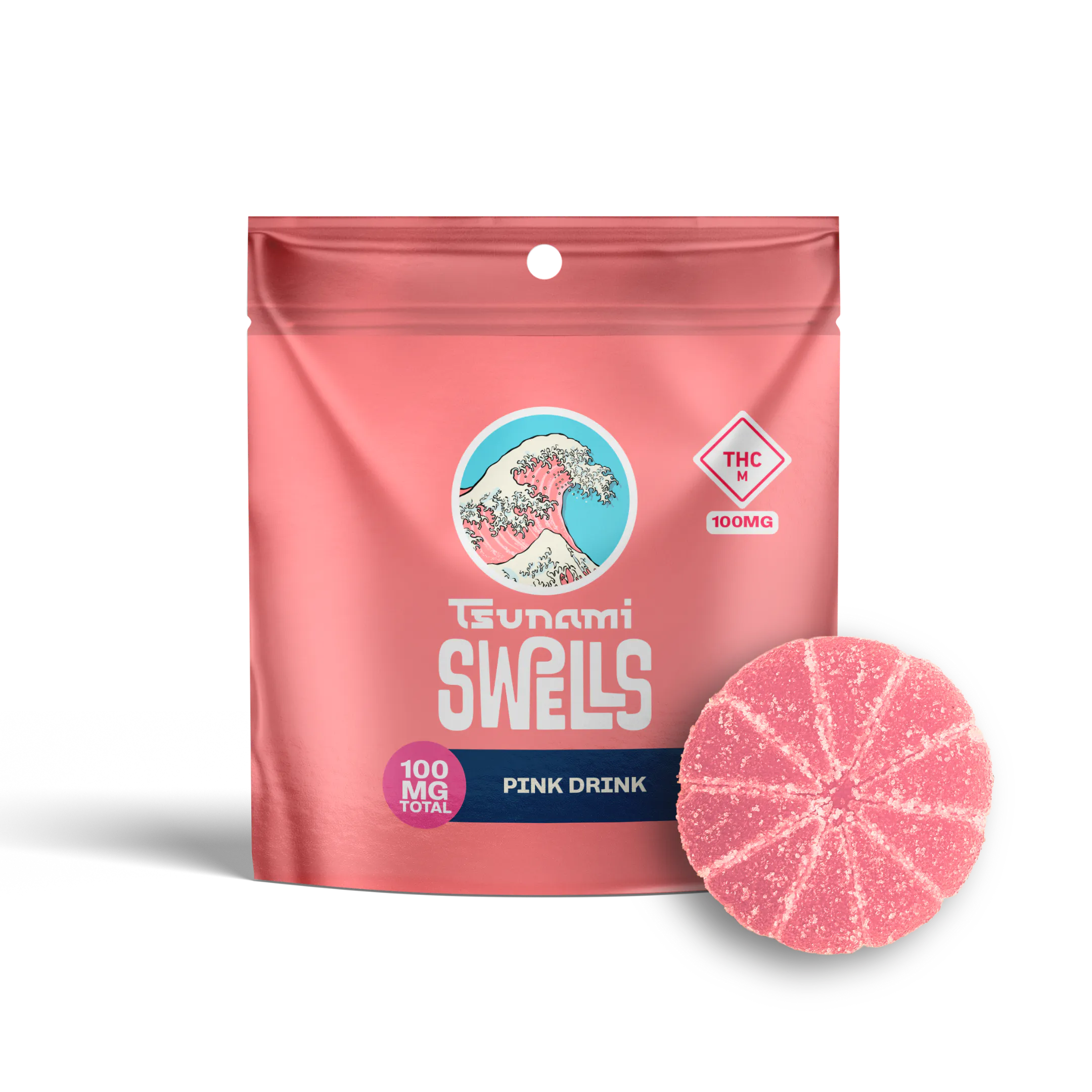 Tsunami - Swells - Pink Drink - 100mg | Proper Cannabis - Kirkwood