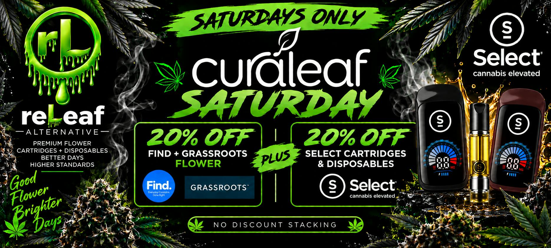 Curaleaf Saturdays