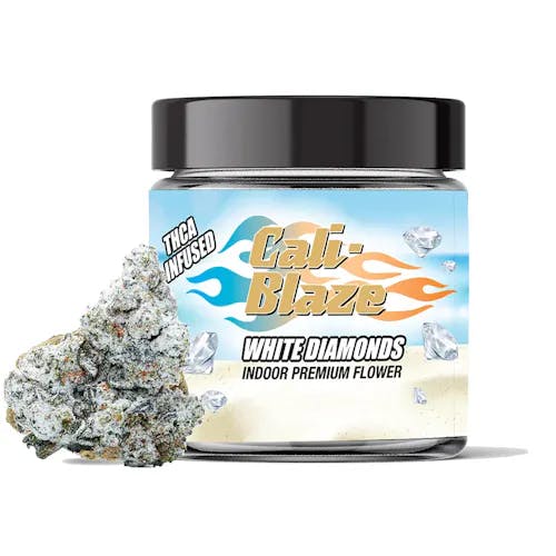 Product LIMITED EDITION - Blue Coconut White Diamond THCa Infused | Flower | 3.5g