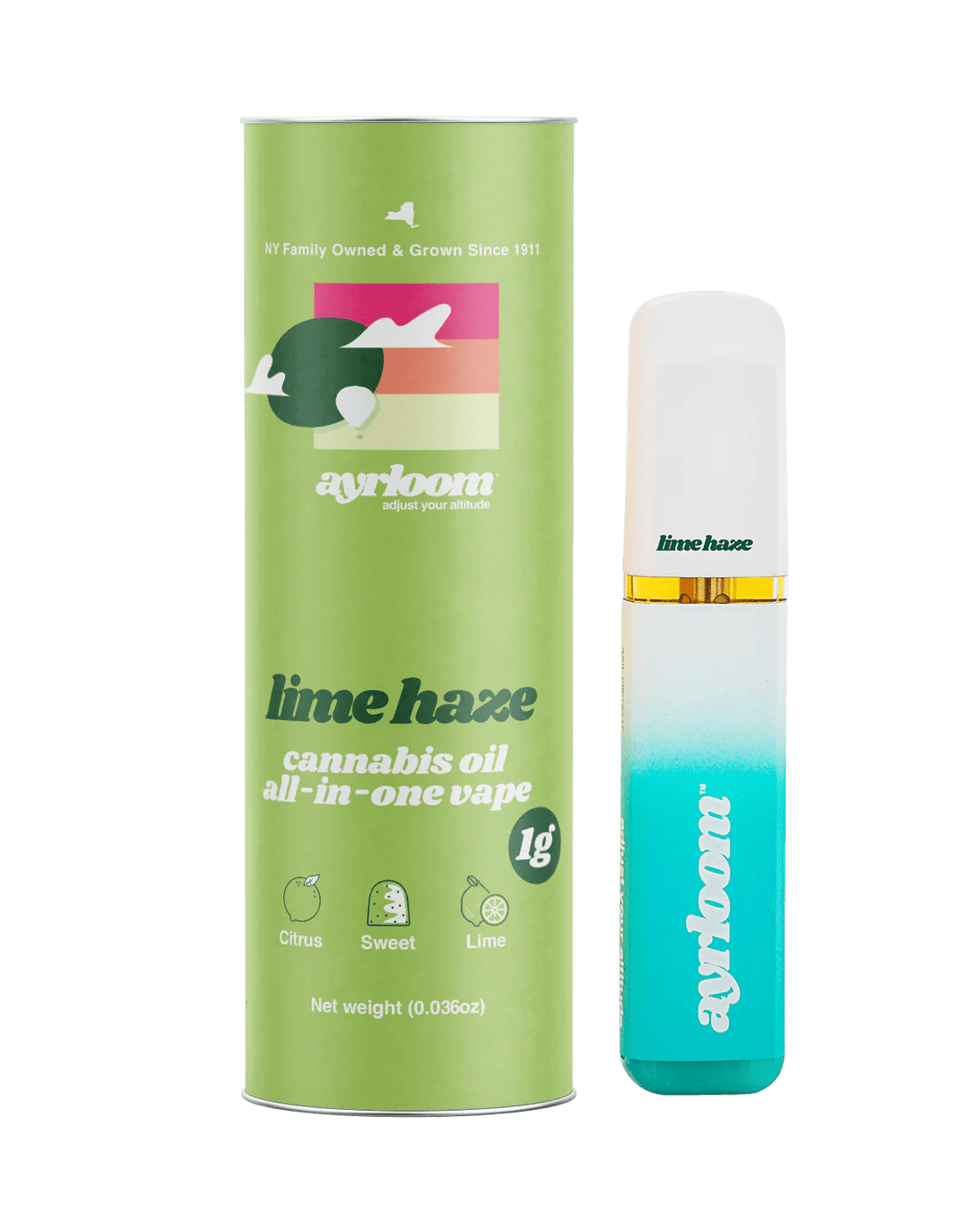 Product Ayrloom - Lime Haze - 1g - AIO