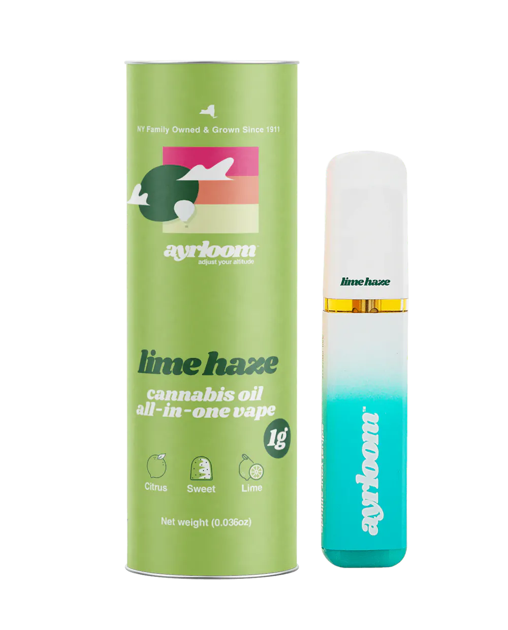 Product Ayrloom - Lime Haze - 1g - AIO