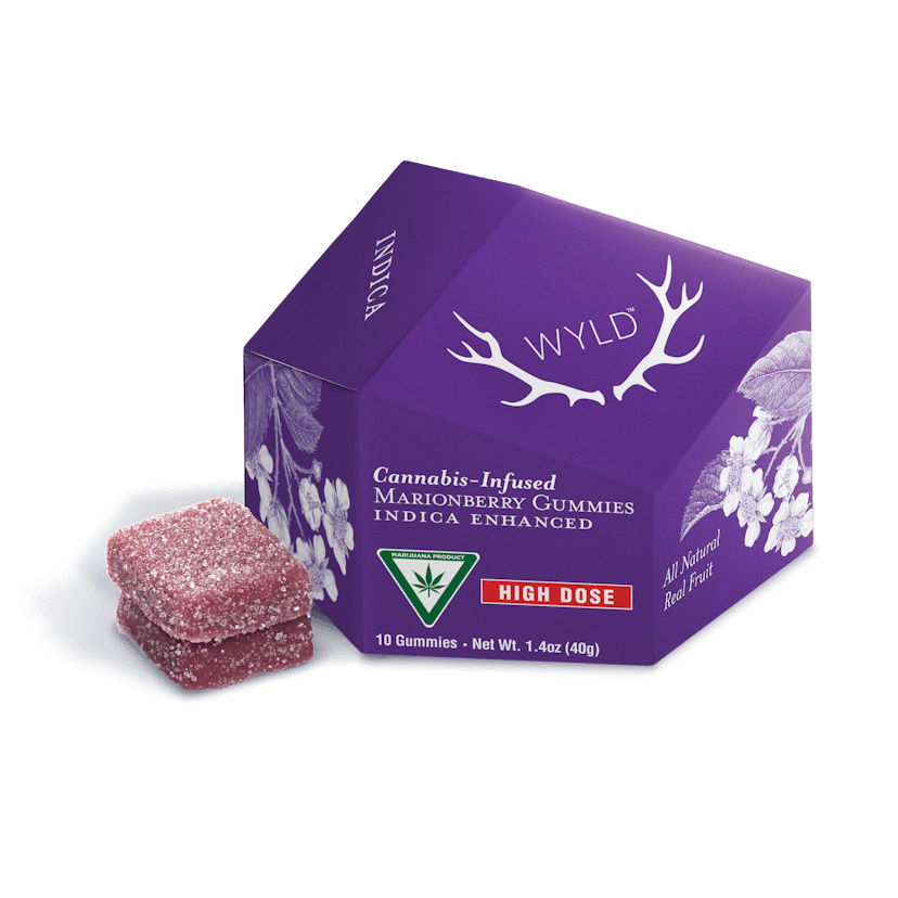200mg | Marionberry Indica Enhanced Gummies
