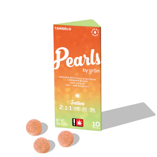 Tangelo 2:1:1 THC:CBC:CBG Pearls 10-Pack | 100mg-active