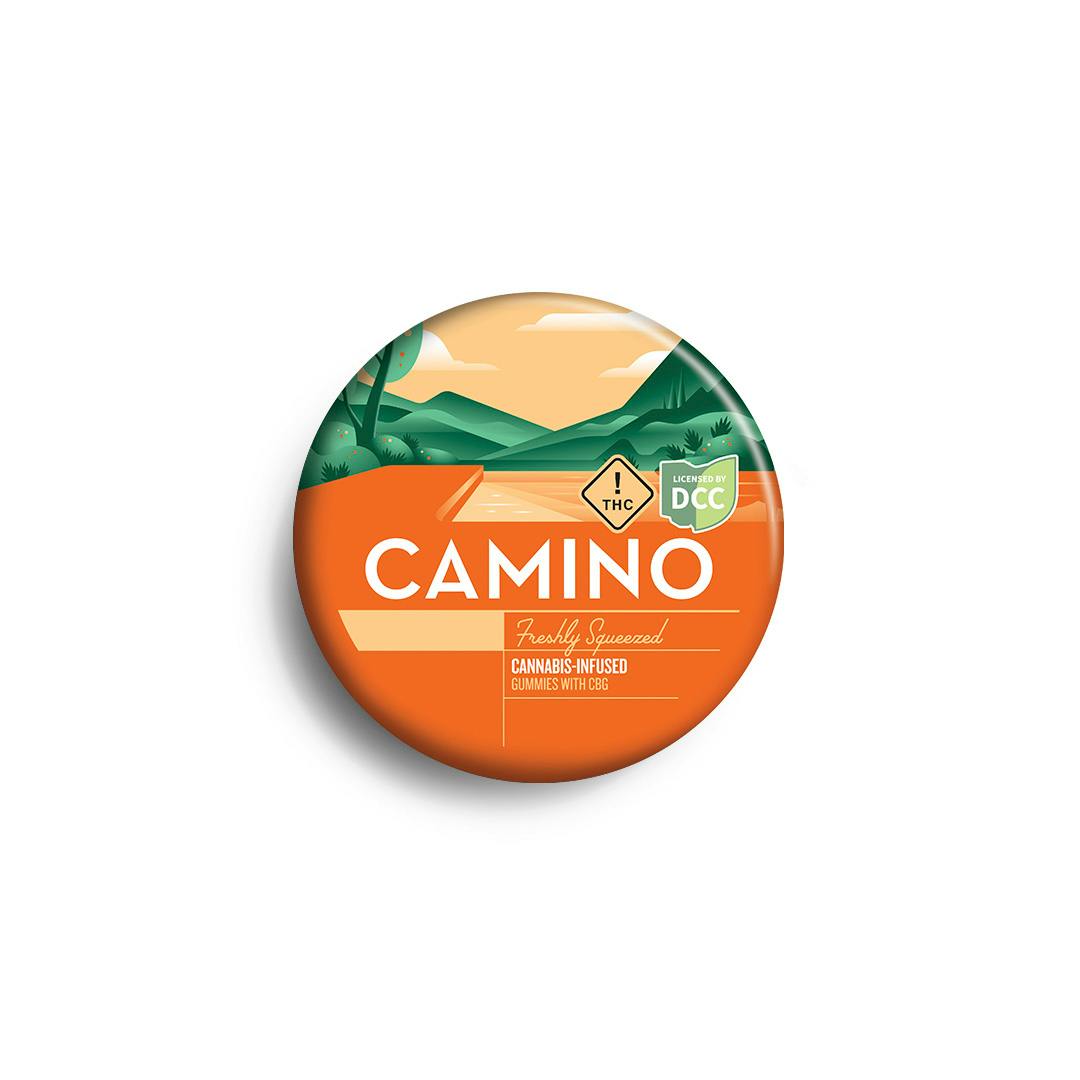 Freshly Squeezed Orange 2:1 CBG Camino Gummies | Amplify - Columbus