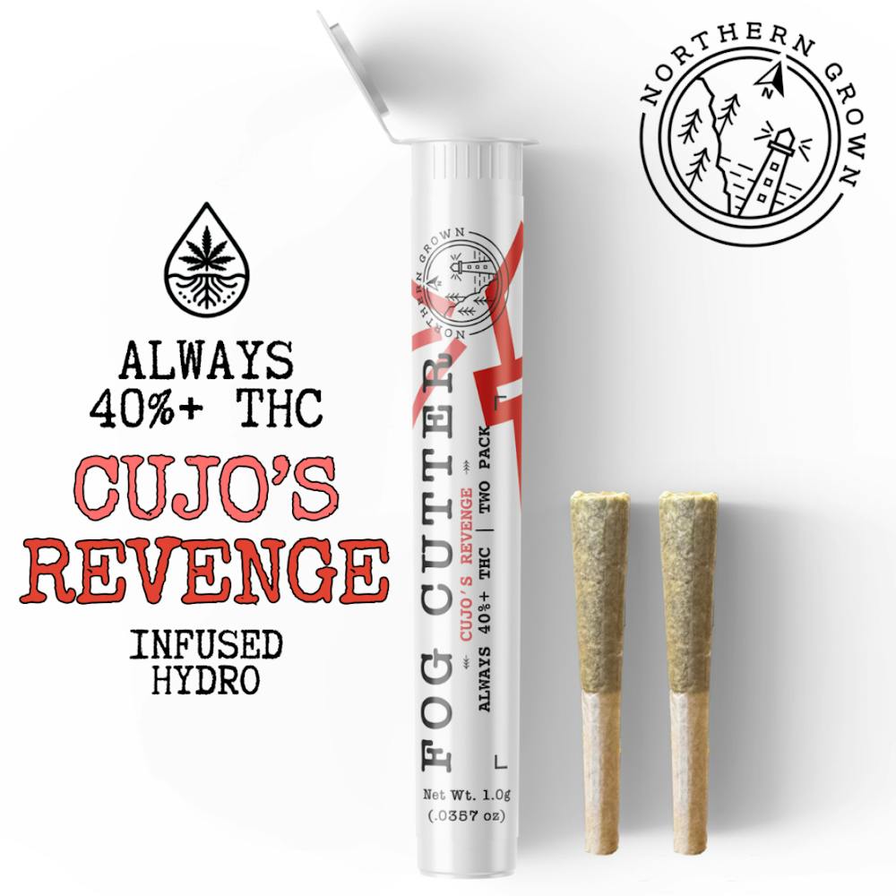 Product Cujo's Revenge Distillate Infused | Pre Rolls | 0.5g 2pk