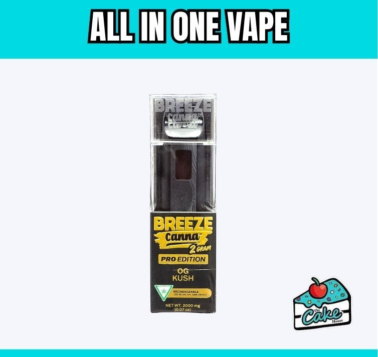 Breeze - Live Resin Pro Disposable - OG Kush