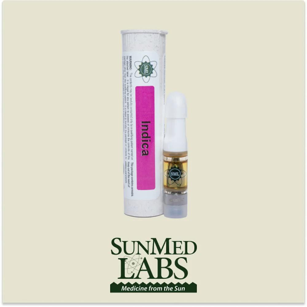 Shop Sunmed Labs Papaya Peach Vape Cart 0.5g - Thrive Dispensary