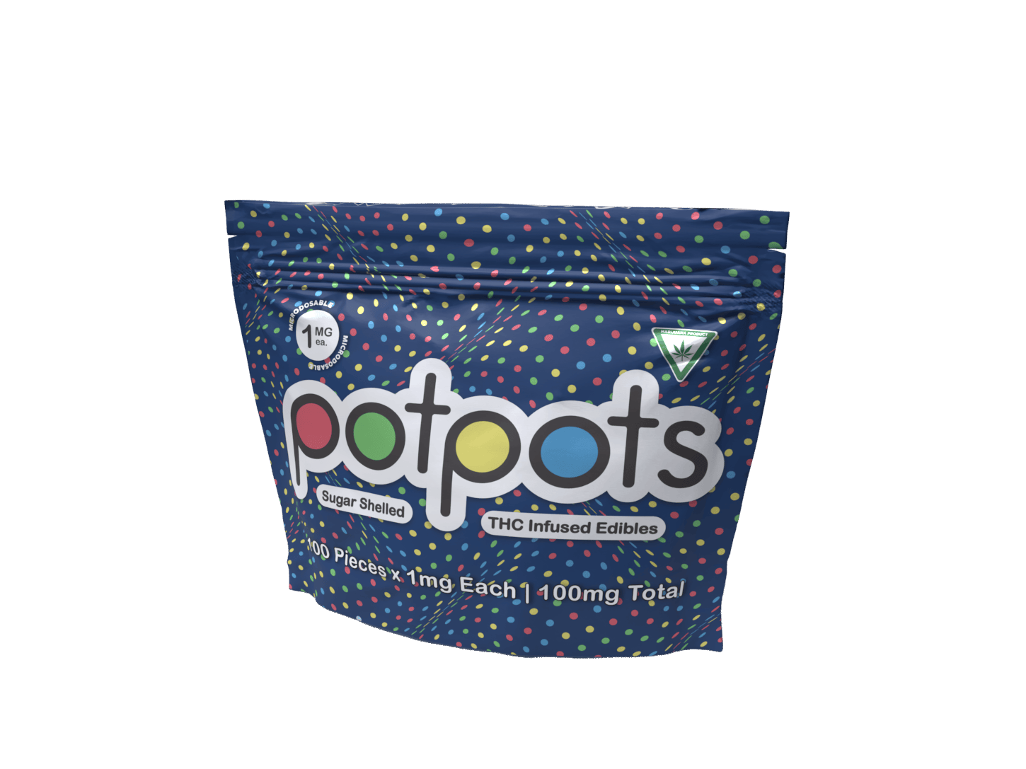 PotPots 1mg 100pk - Dark