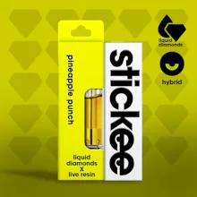 Stickee - 1g Live Resin Cart - Pineapple Punch