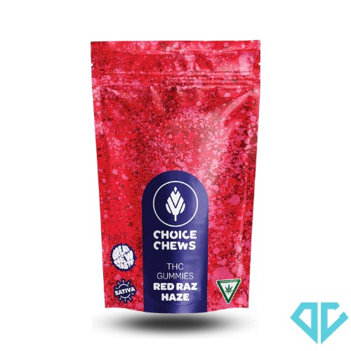 Choice Red Razz Haze Gummies 200mg