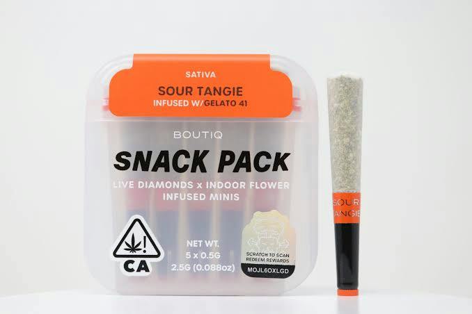 Boutiq Sour Tangie x Gelato 41 Snack Pack