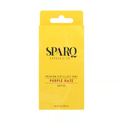 SparQ SparQ Purple Haze Disposable Vape 1g - CastleLeaf Cannabis Dispensary  in Brighton, MA